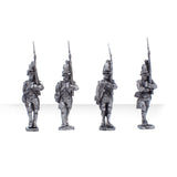 Soldiers of the Ancien Regime Marching Infantry x4