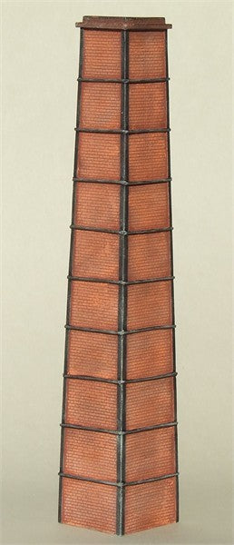 Large brick kiln chimney.