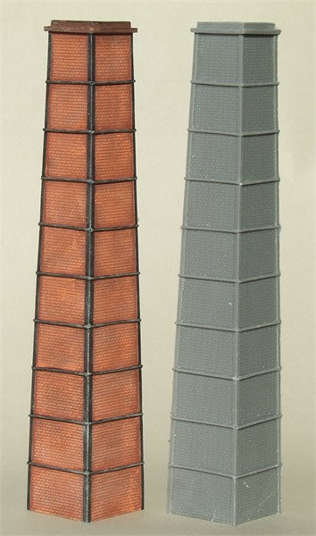 Large brick kiln chimney.