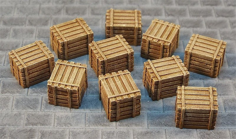 Wooden Crates (11x9x8mm)