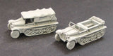 Sdkfz 10 1 ton Artillery Tractor. 1 supplied - picture shows assembly options