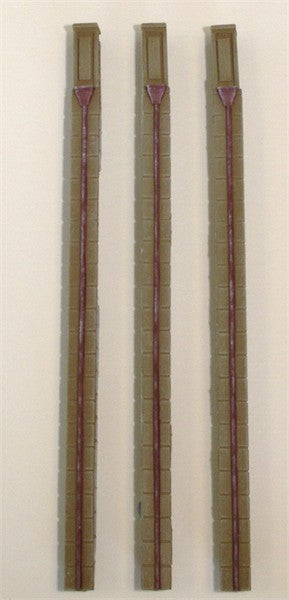 Pack of 3 buttresses and downpipe strips UNPAINTED