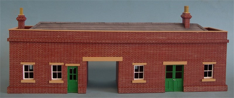 Brick Station Building