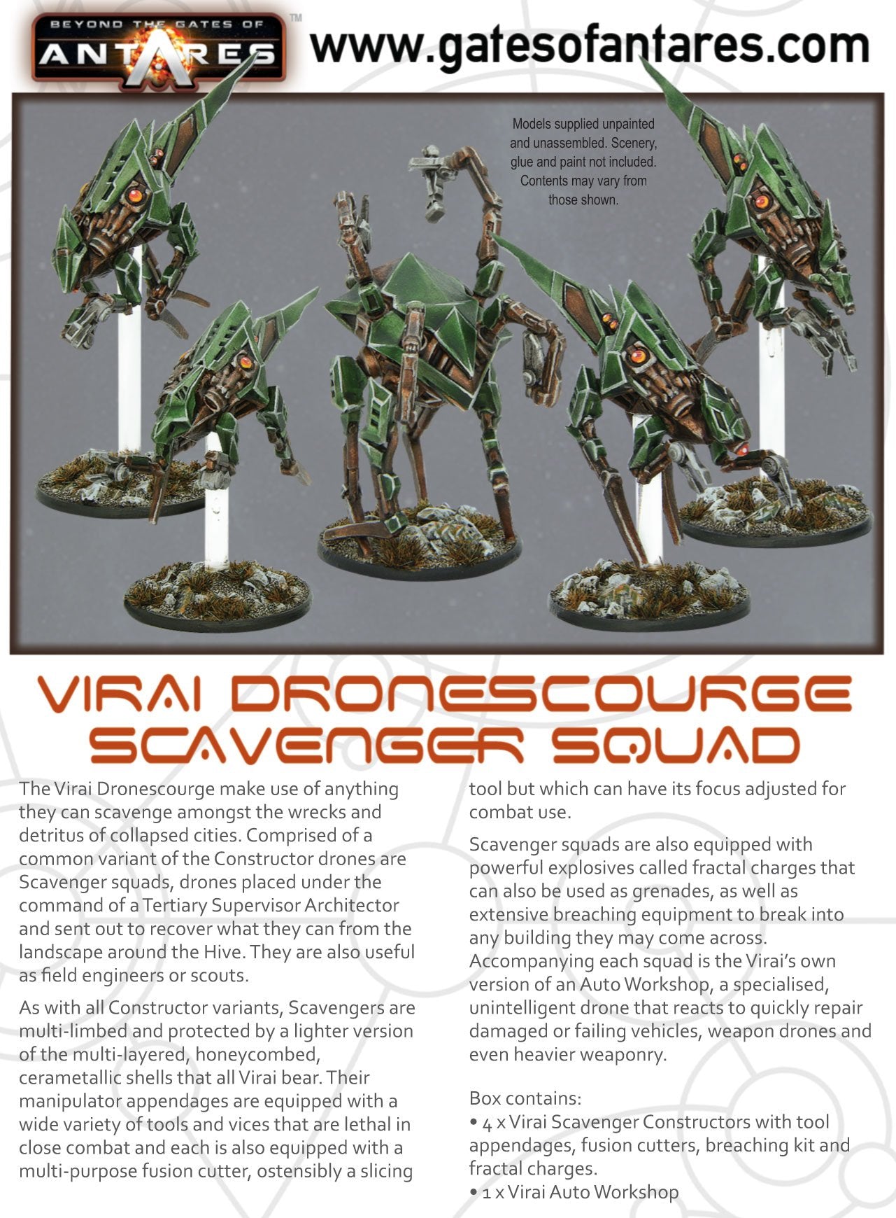 Virai Dronescourge Scavenger squad