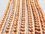 - (60cm) Copper Curb Chain 4x3mm