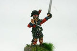 Highland Officer in kilt