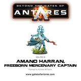 Amano Harran, Freeborn Mercenary Captain